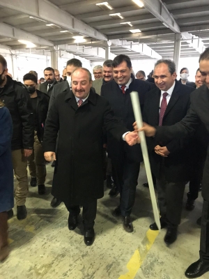 Sanayi ve Teknoloji Bakanımız Sn. Mustafa Varank' ın Fabrikamızı Ziyareti
